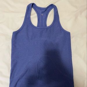 Lululemon blue athletic tank